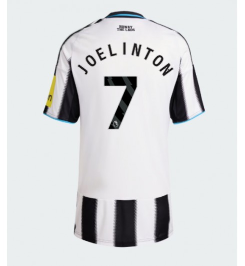 Newcastle United Joelinton #7 Domácí Dres pro Dámské 2025-26 Krátký Rukáv Newcastle United Joelinton #7 Domácí Dres pro Dámské 2025-26 Krátký Rukáv